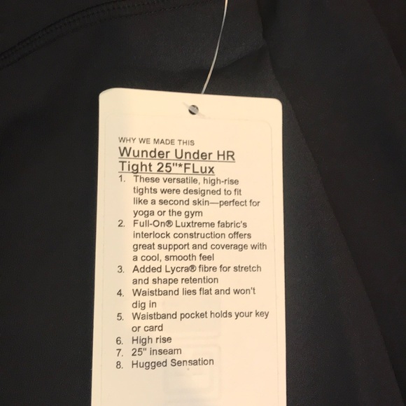 Lululemon wunder under luxtreme 25 - Picture 6 of 6